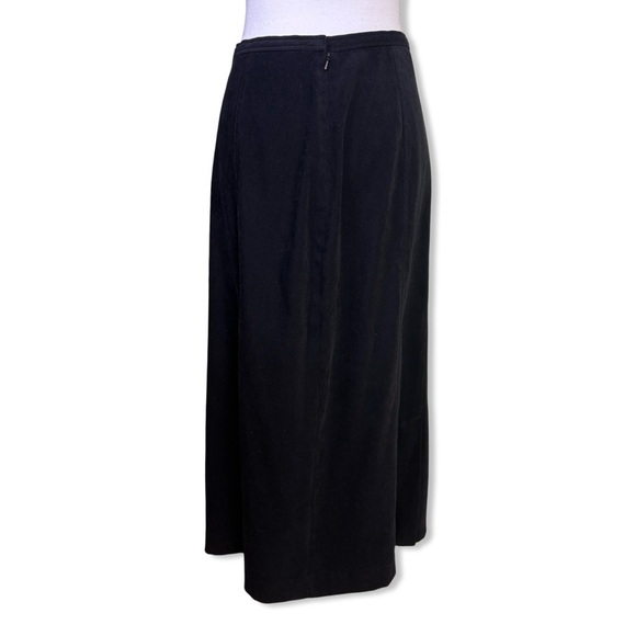 ⭐️LL BEAN Soft Midi Black Pencil Skirt - Picture 2 of 3